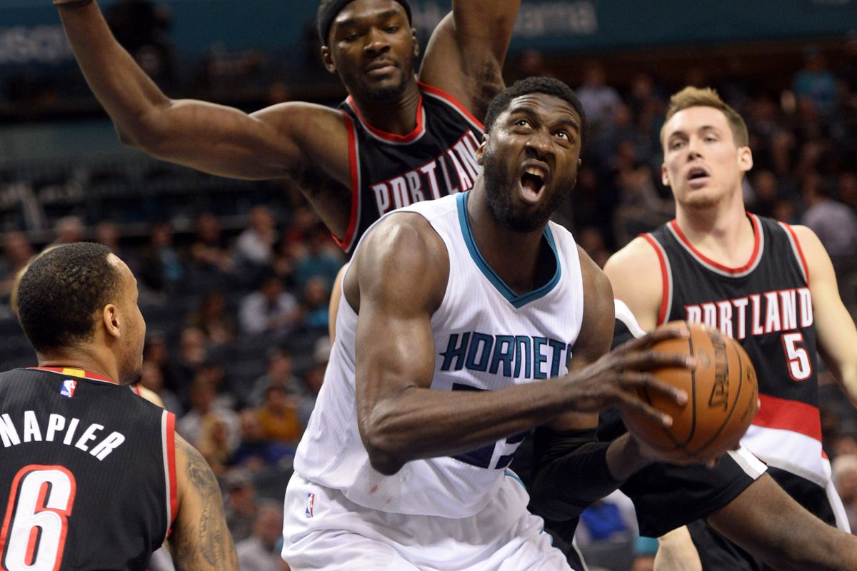 NBA: Portland Trail Blazers at Charlotte Hornets