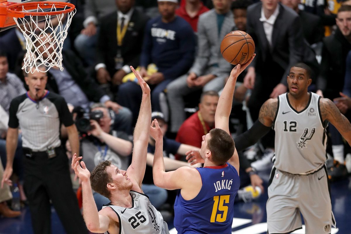 San Antonio Spurs v Denver Nuggets - Game One