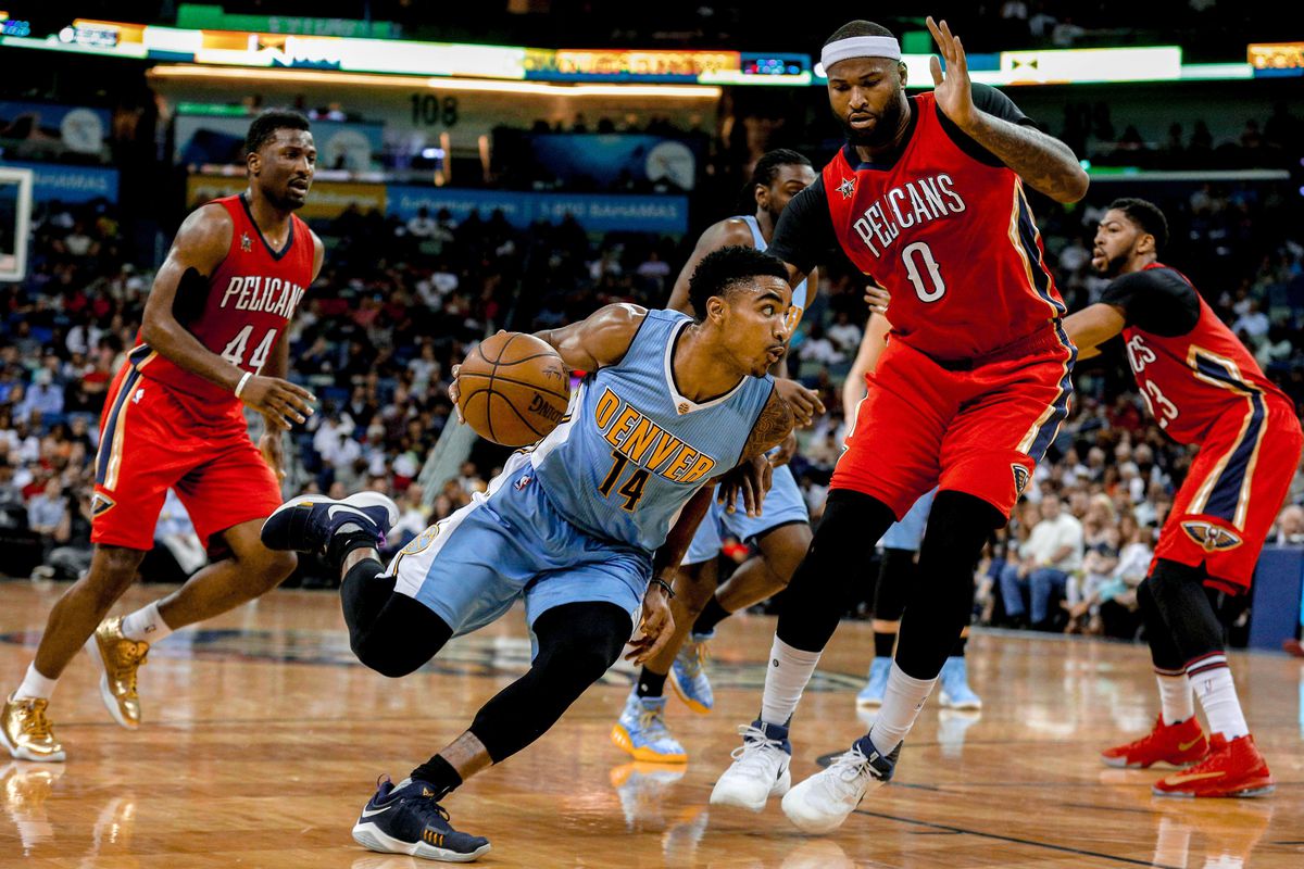 NBA: Denver Nuggets at New Orleans Pelicans