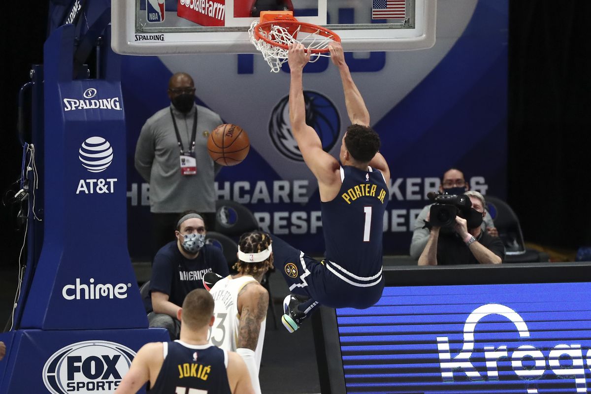 NBA: Denver Nuggets at Dallas Mavericks