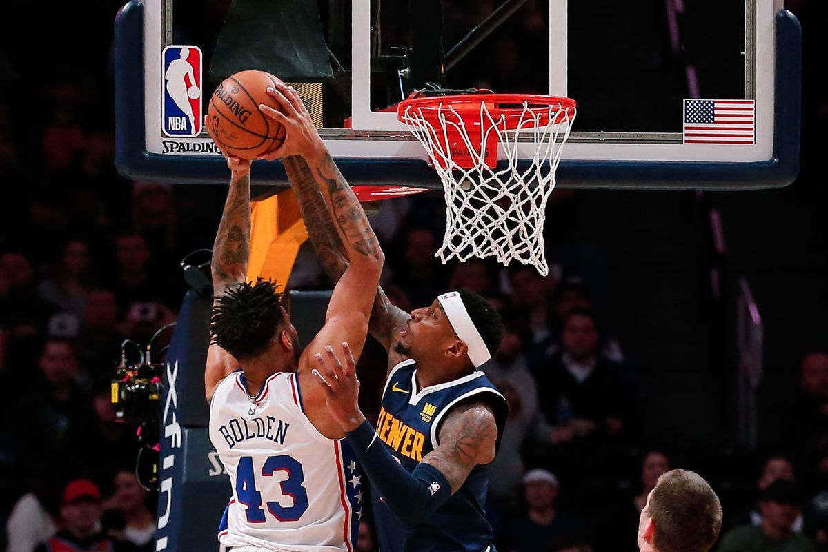 NBA: Philadelphia 76ers at Denver Nuggets