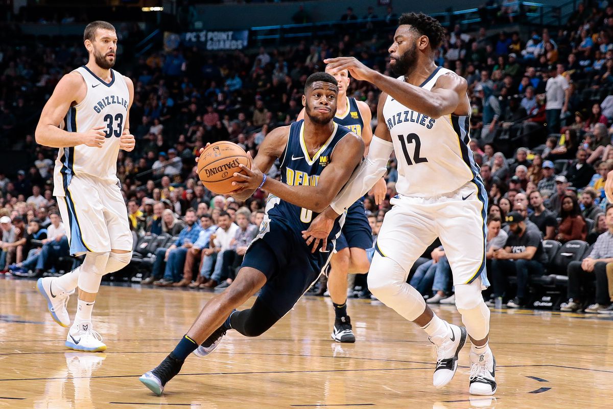 NBA: Memphis Grizzlies at Denver Nuggets