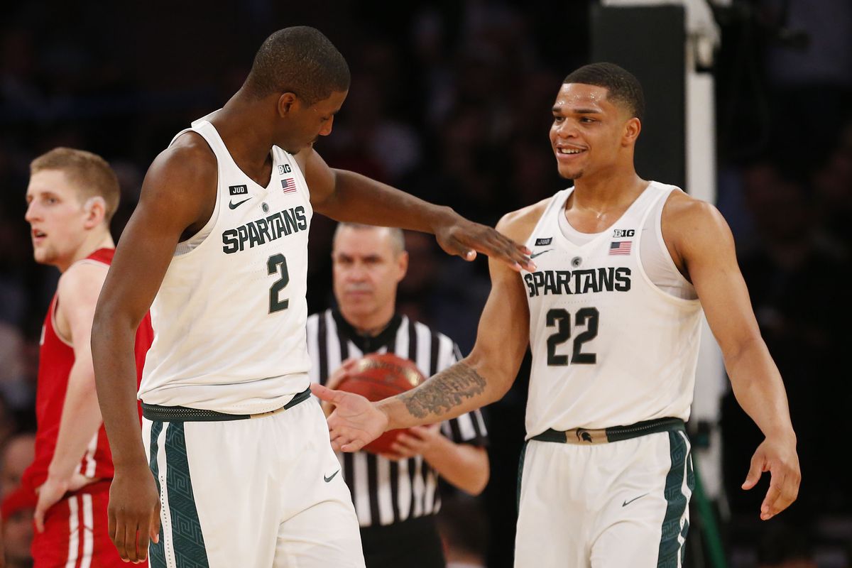 NCAA Basketball: Big Ten Conference Tournament-Michigan State vs Wisconsin