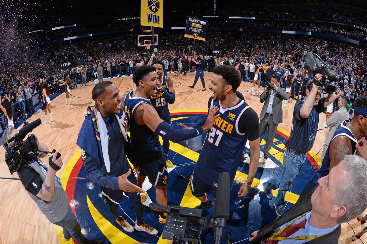 San Antonio Spurs v Denver Nuggets - Game Seven