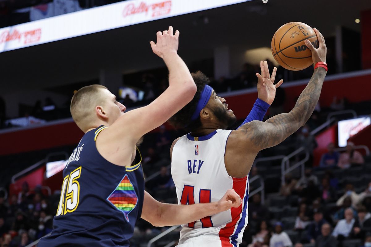 NBA: Denver Nuggets at Detroit Pistons