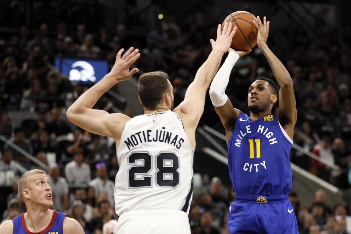 NBA: Playoffs-Denver Nuggets at San Antonio Spurs