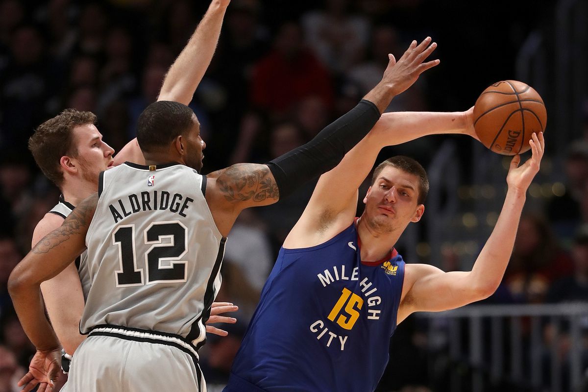 San Antonio Spurs v Denver Nuggets - Game One