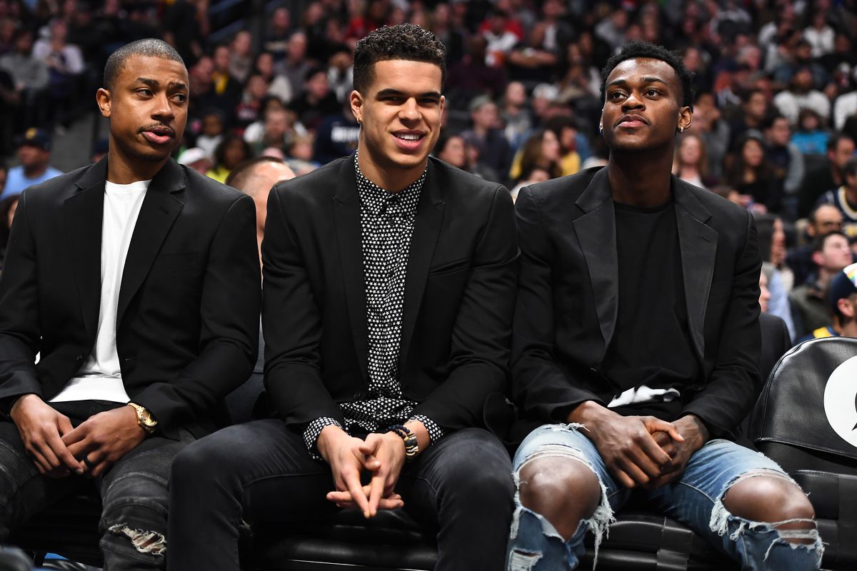 NBA: Portland Trail Blazers at Denver Nuggets