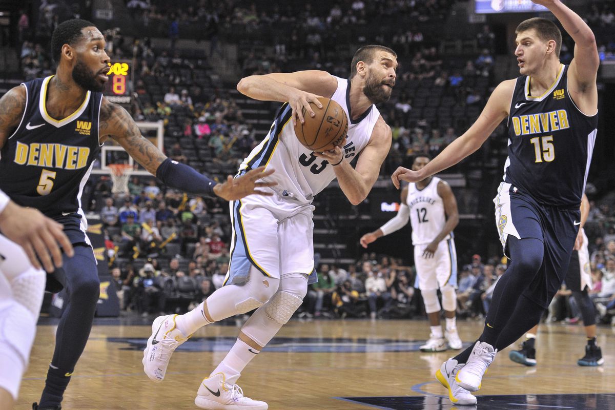 NBA: Denver Nuggets at Memphis Grizzlies