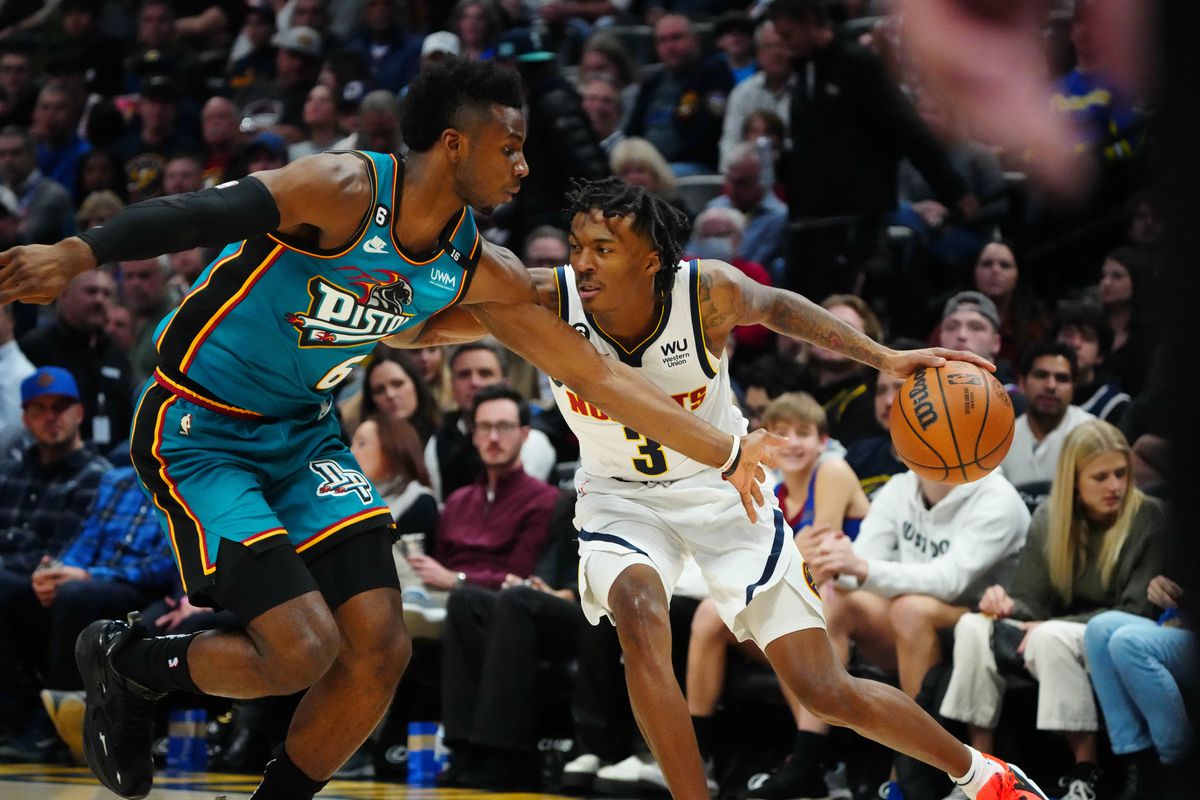 NBA: Detroit Pistons at Denver Nuggets