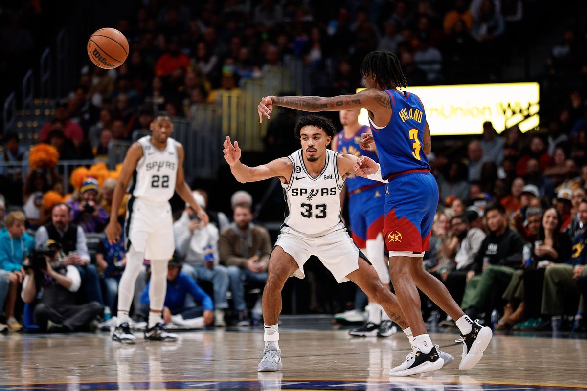 NBA: San Antonio Spurs at Denver Nuggets