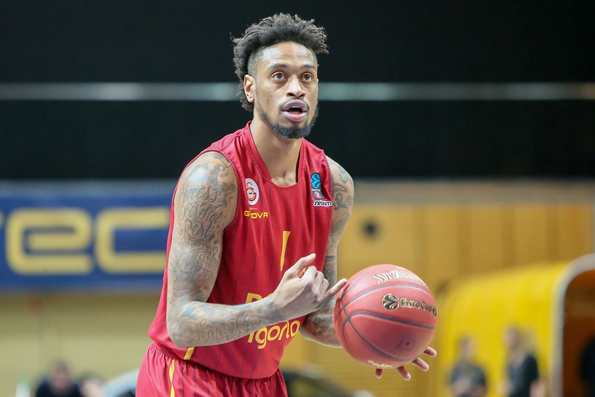 Greg Whittington seen in action during the 7days EuroCup...