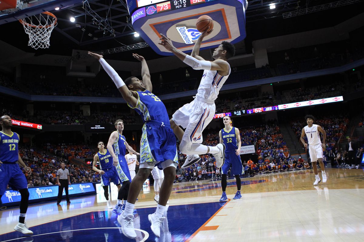 NCAA Basketball: San Jose State at Boise State