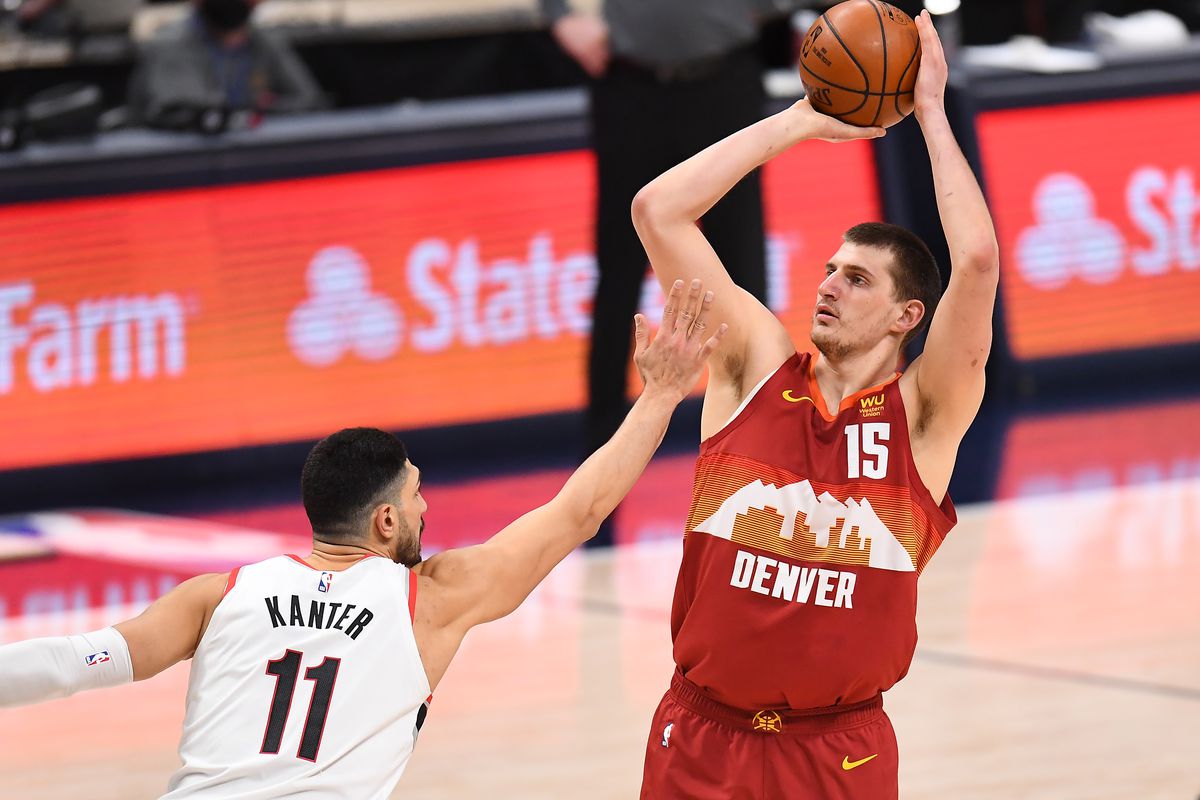 NBA: Portland Trail Blazers at Denver Nuggets