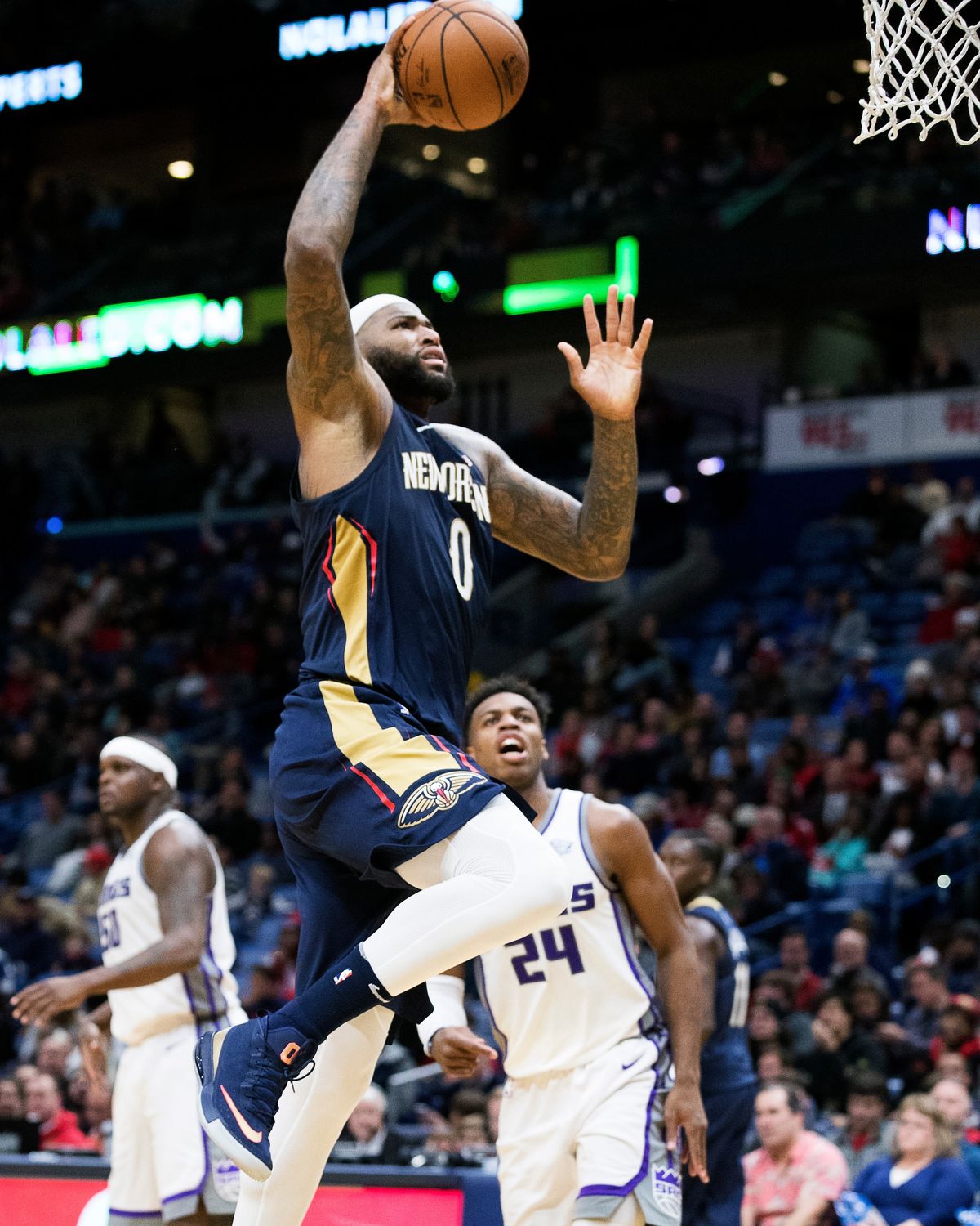 NBA: Sacramento Kings at New Orleans Pelicans