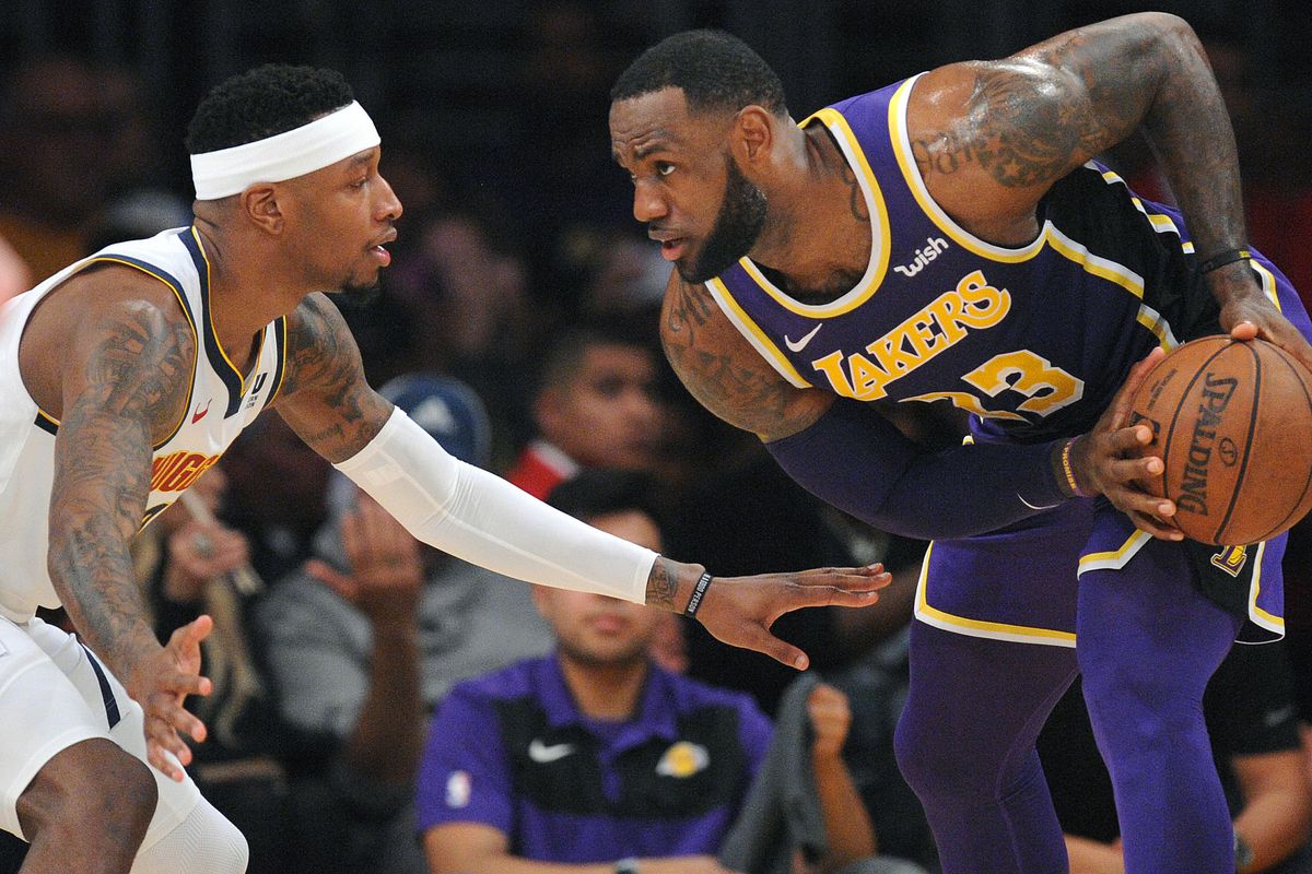 NBA: Denver Nuggets at Los Angeles Lakers