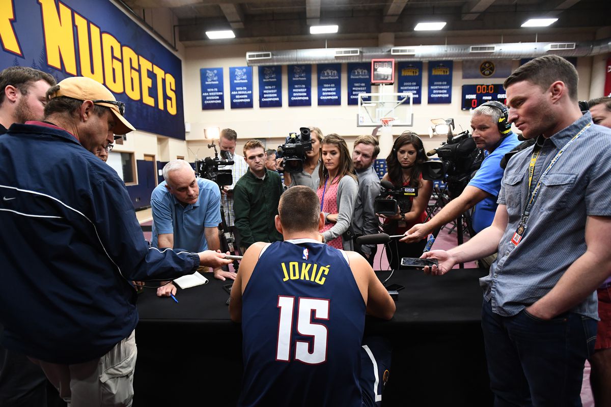 Denver Nuggets Media Day Press Conference