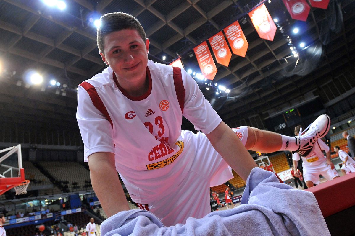 Jusuf Nurkic in 2012 in the Euroleague.