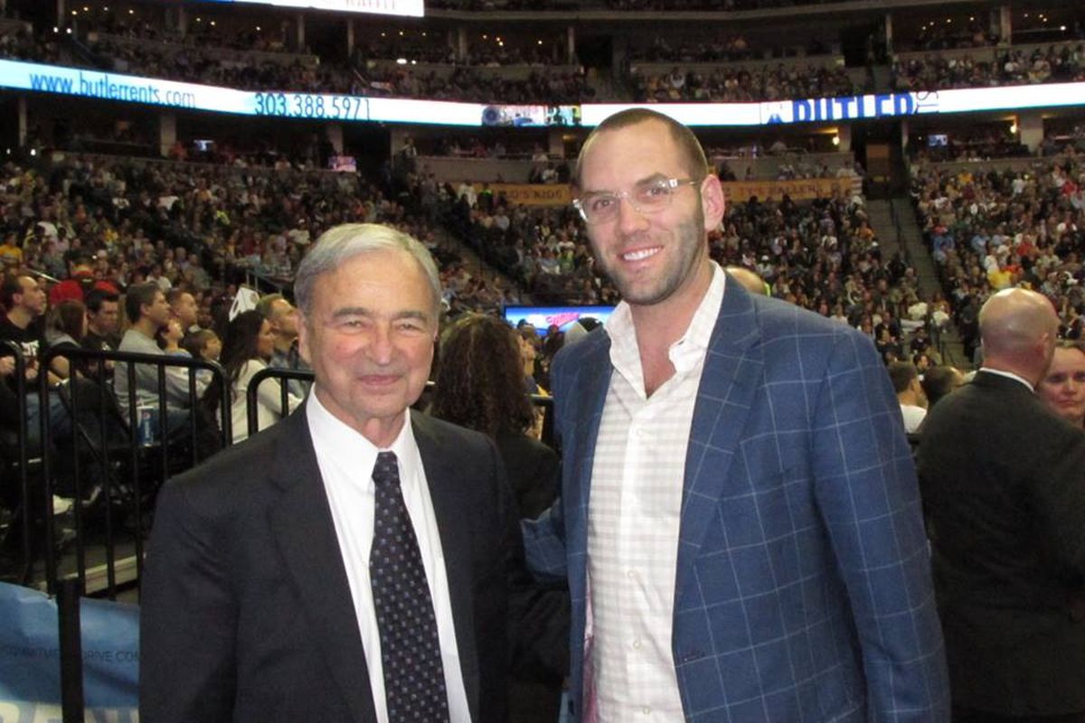 The forever gracious Carl Scheer, the man who saved pro basketball in Denver.