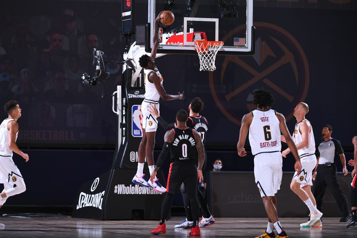 Portland Trail Blazers v Denver Nuggets