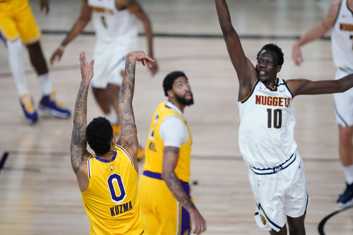NBA: Denver Nuggets at Los Angeles Lakers