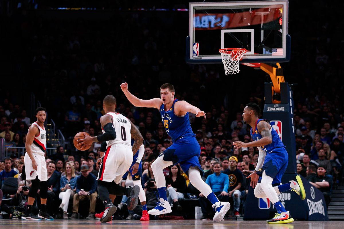 NBA: Portland Trail Blazers at Denver Nuggets