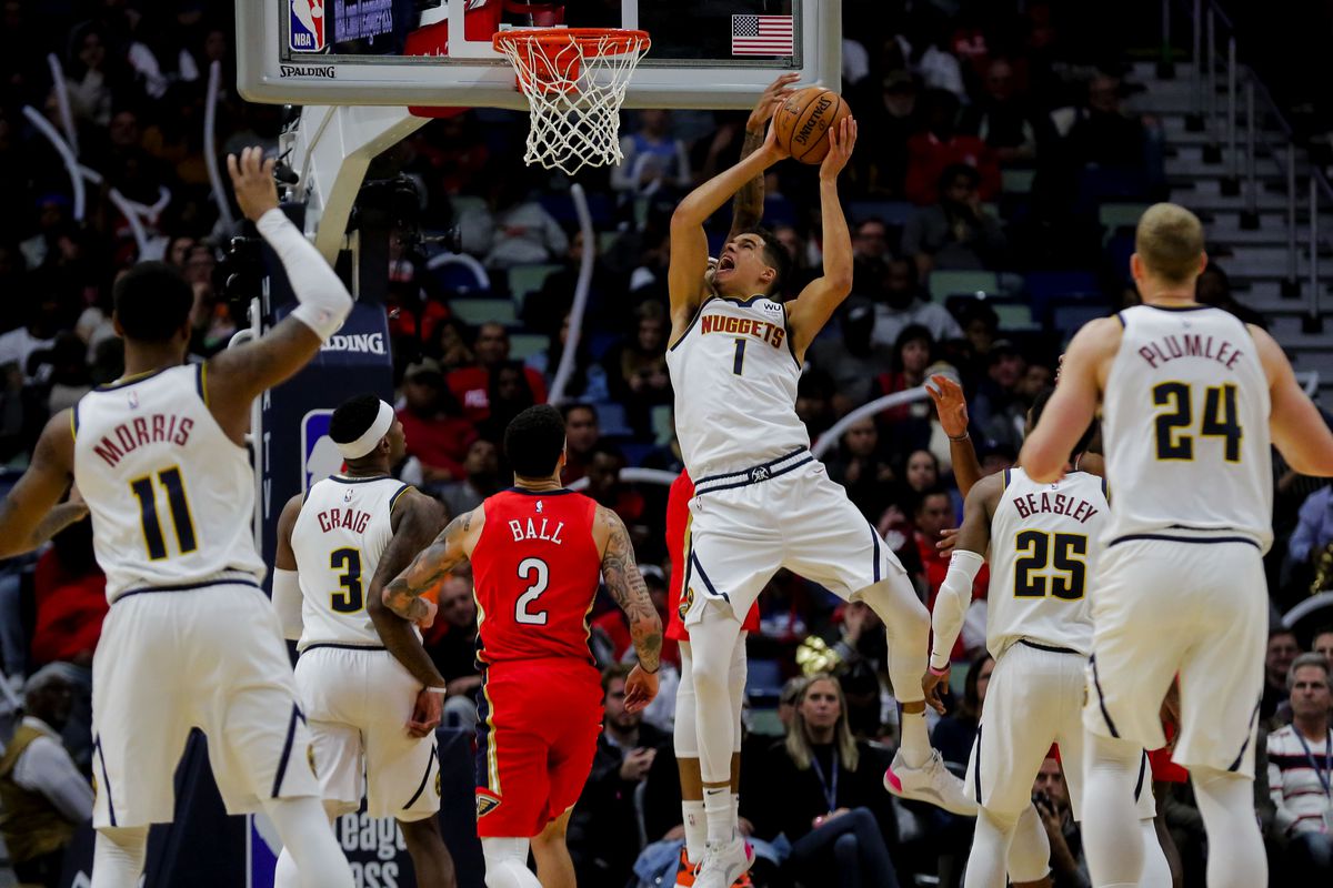 NBA: Denver Nuggets at New Orleans Pelicans