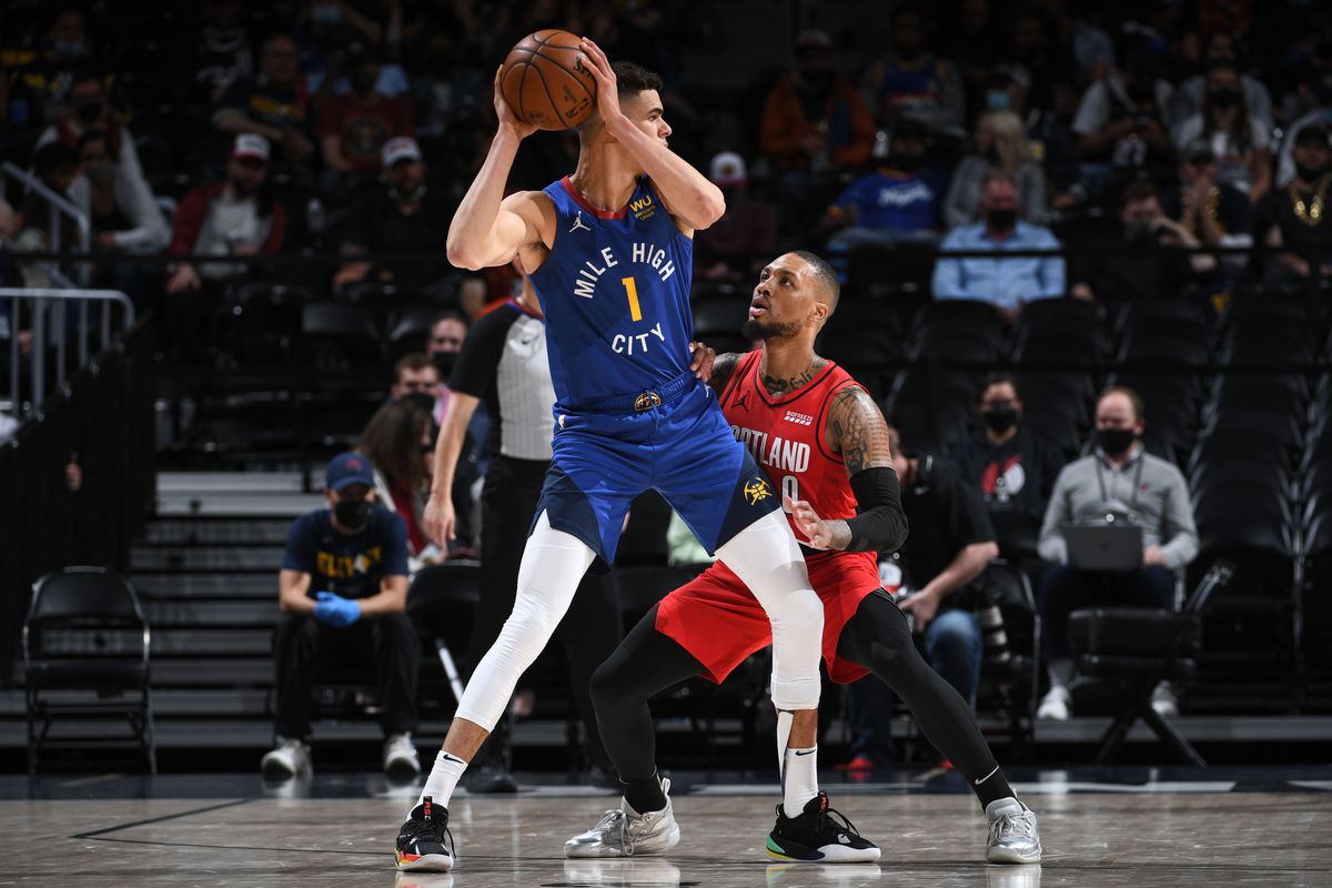 2021 NBA Playoffs - Portland Trail Blazers v Denver Nuggets