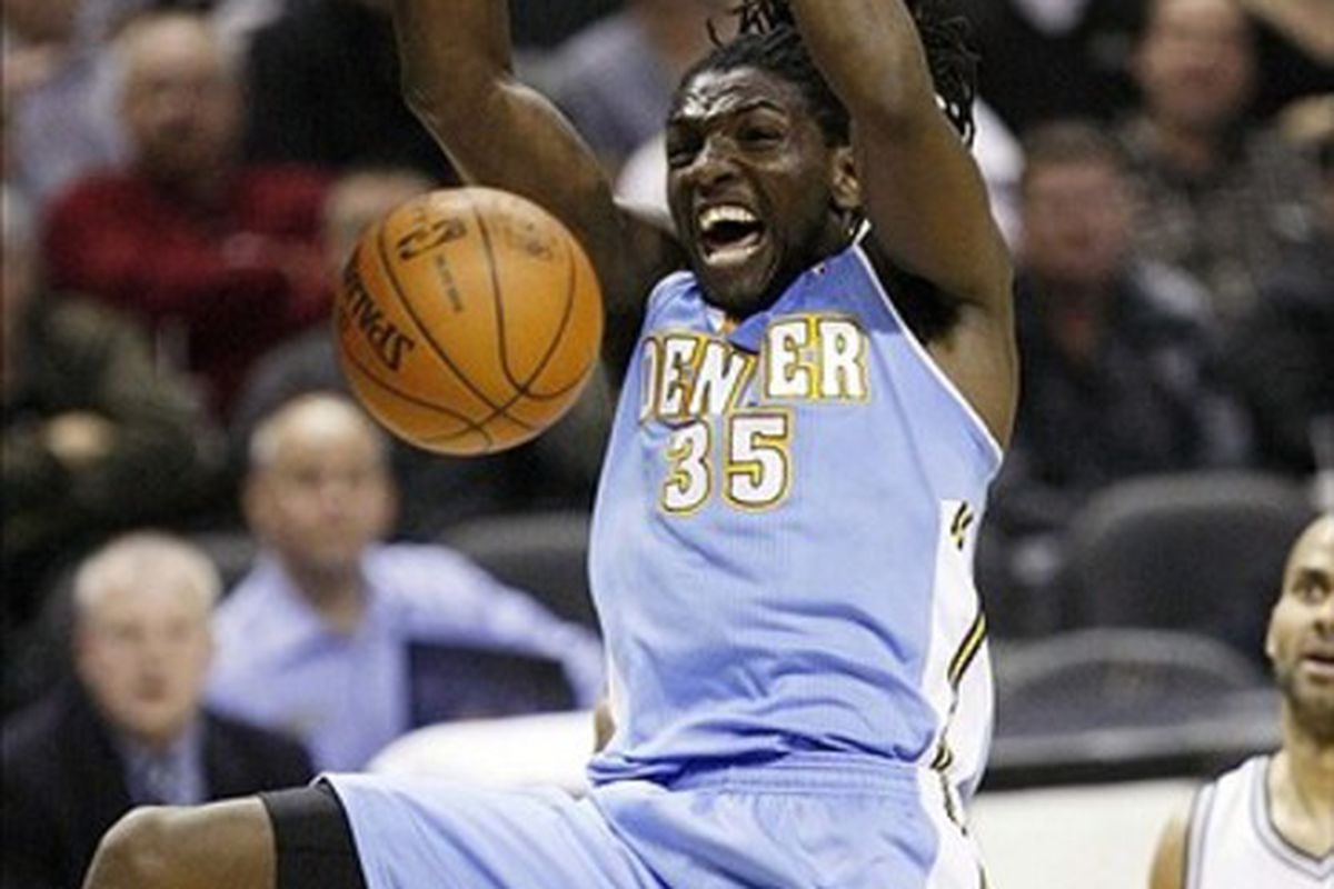 Chance to see this guy, Kenneth Faried, in Summer League action tonight