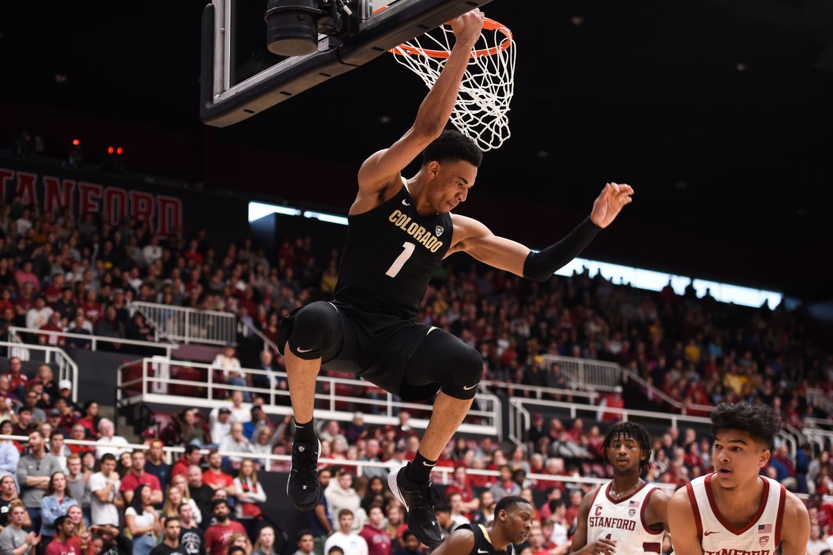 COLLEGE BASKETBALL: MAR 01 Colorado at Stanford