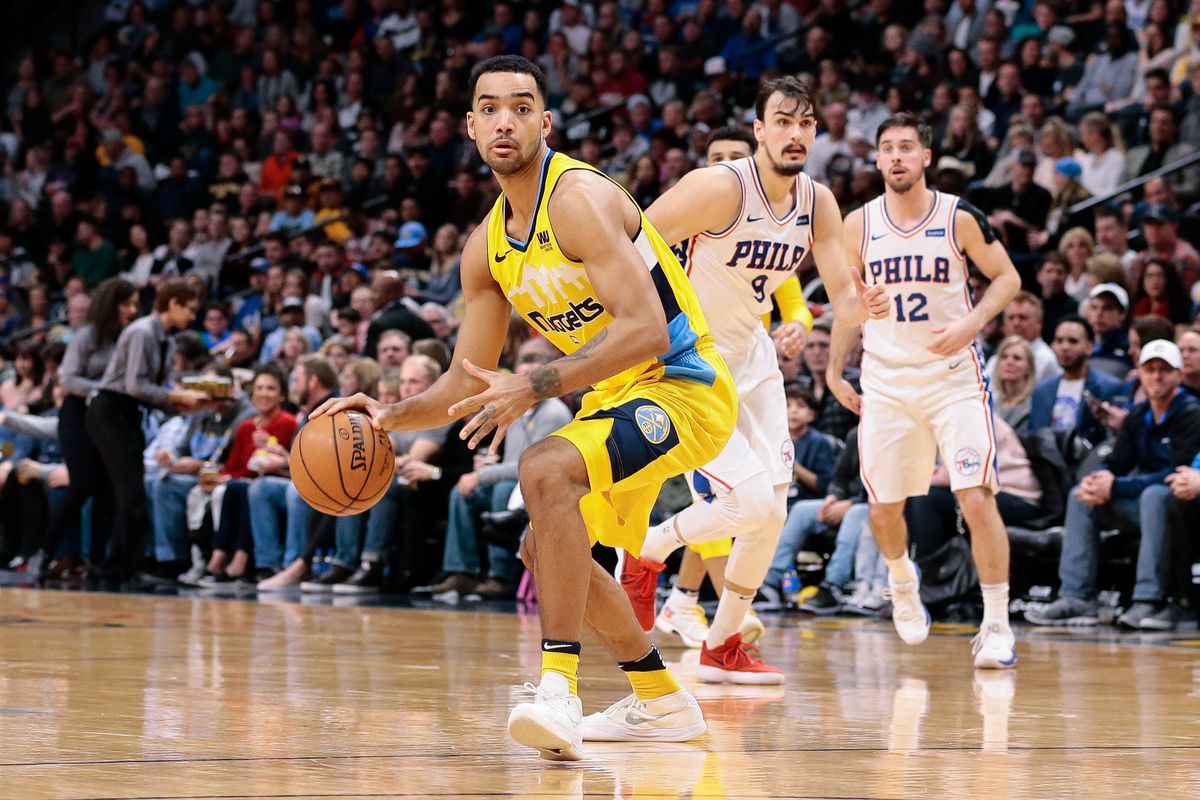 NBA: Philadelphia 76ers at Denver Nuggets