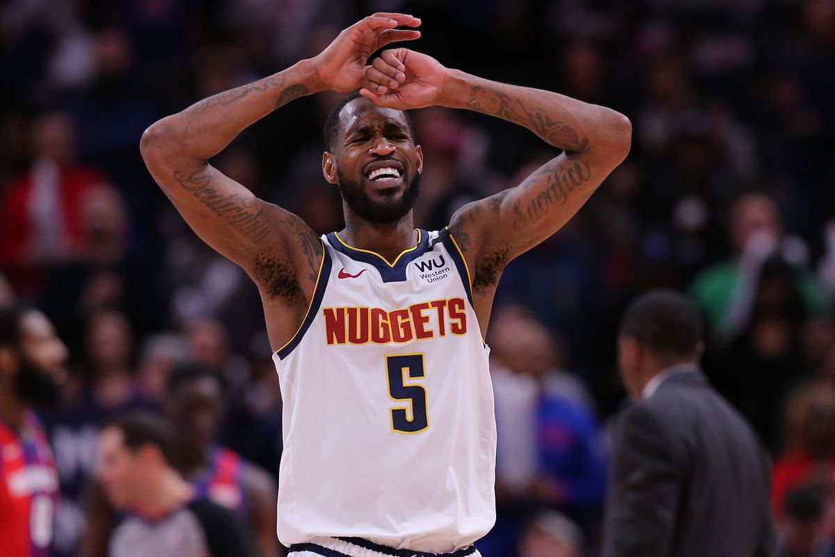 Denver Nuggets v Detroit Pistons