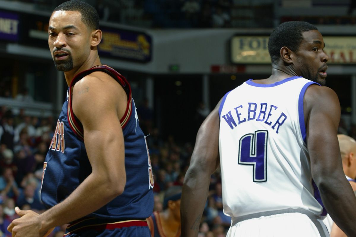 Howard and Webber stand side by side