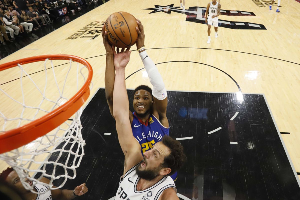 NBA: Playoffs-Denver Nuggets at San Antonio Spurs