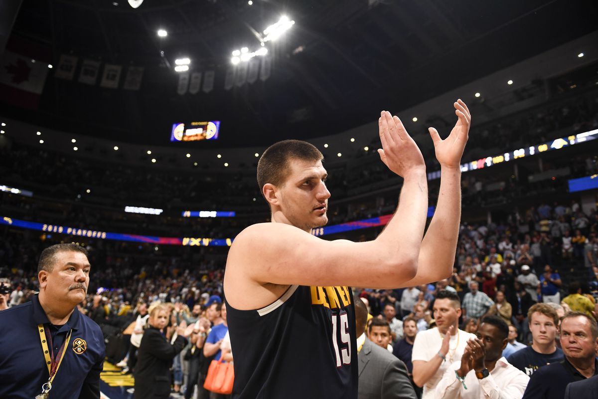 DENVER NUGGETS VS PORTLAND TRAIL BLAZERS, NBA PLAYOFFS