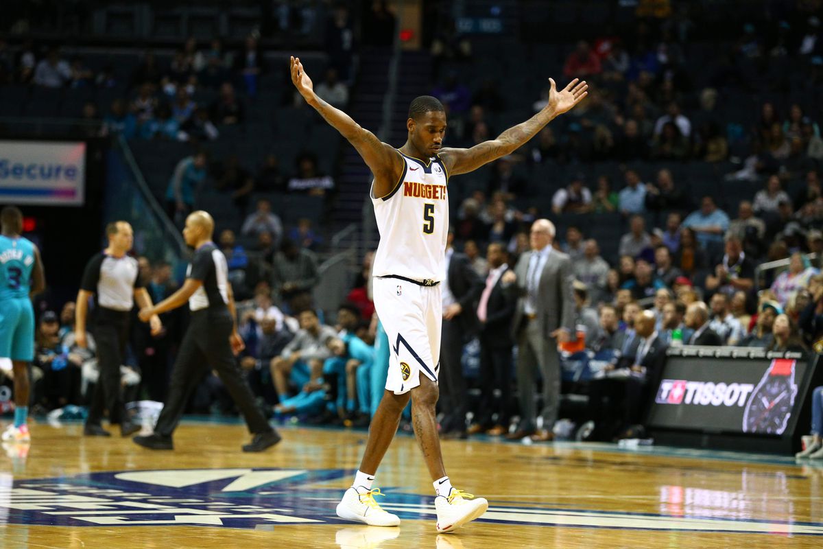 NBA: Denver Nuggets at Charlotte Hornets