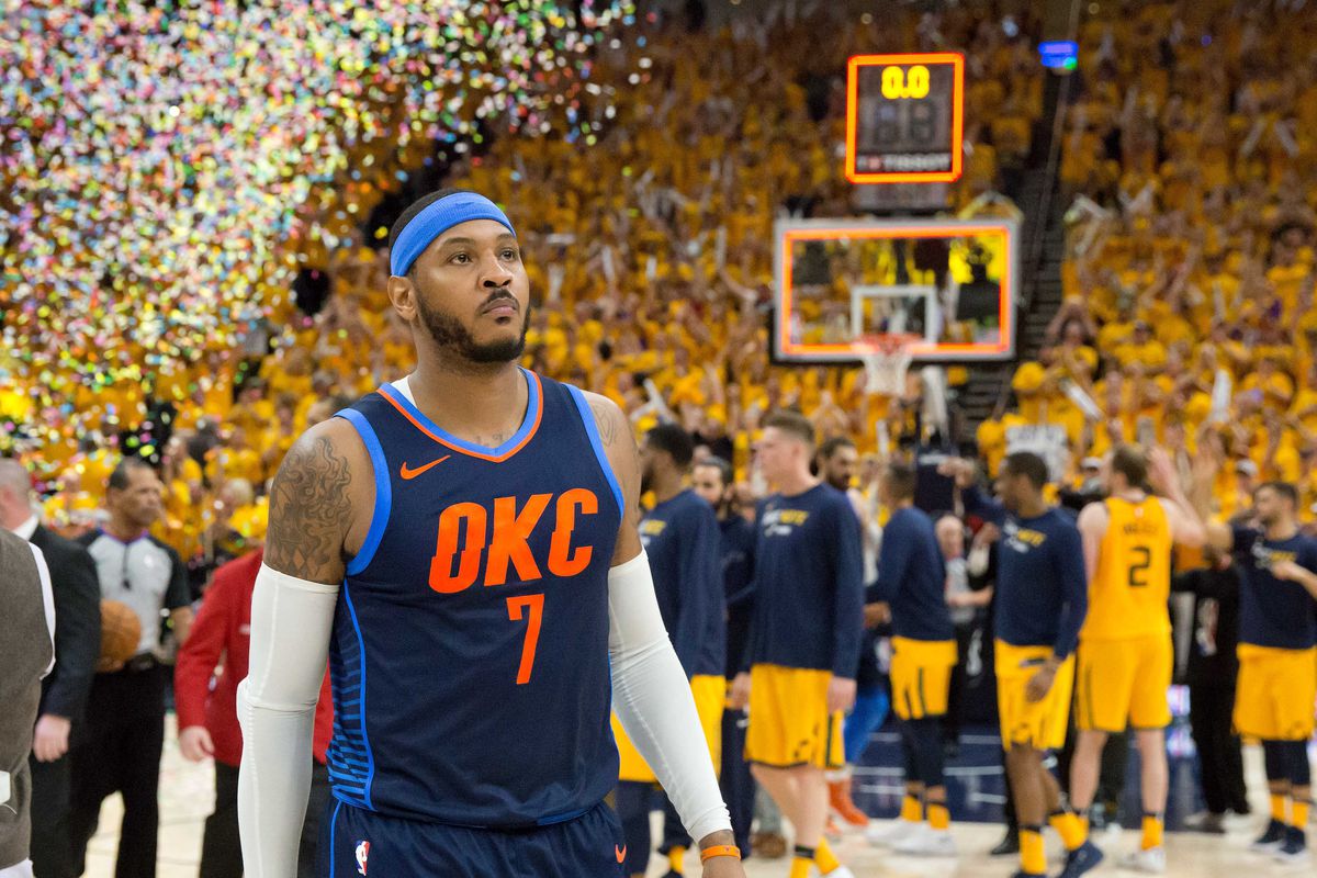 NBA: Playoffs-Oklahoma City Thunder at Utah Jazz