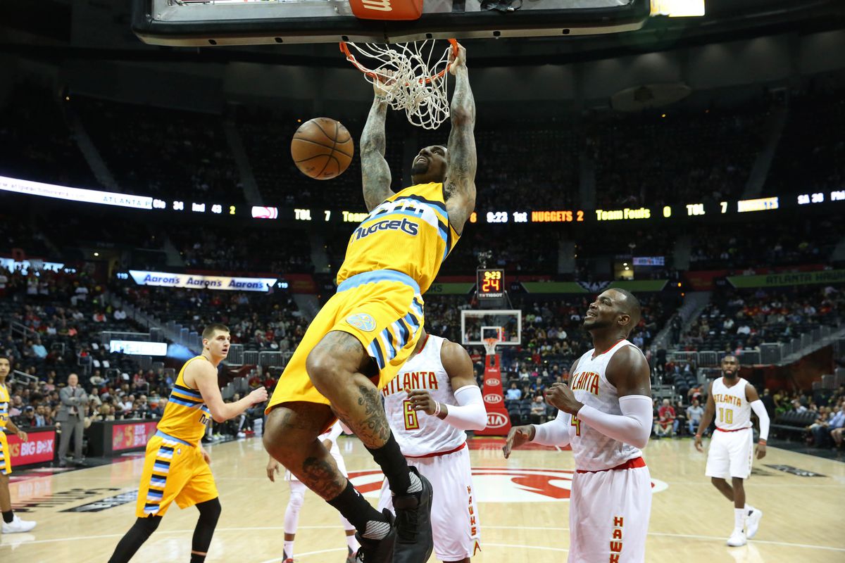 NBA: Denver Nuggets at Atlanta Hawks