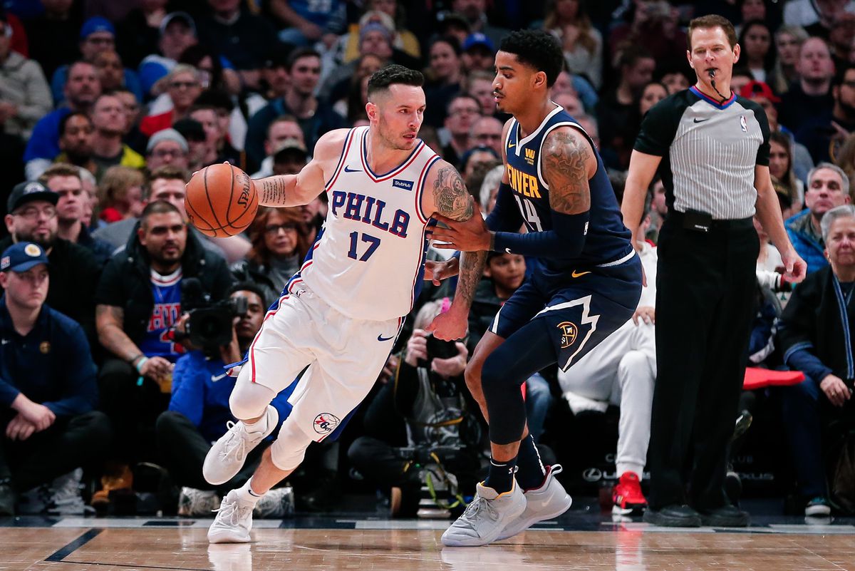 NBA: Philadelphia 76ers at Denver Nuggets