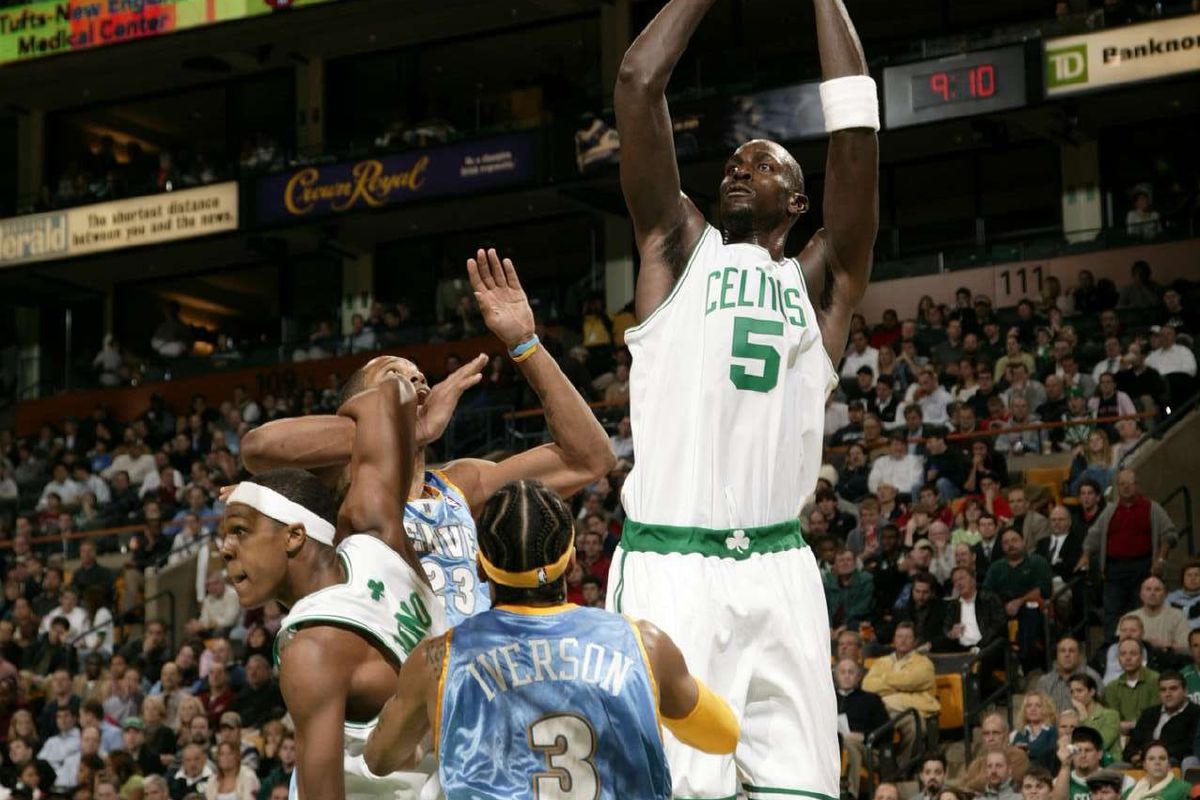 Boston Celtics Kevin Garnett...