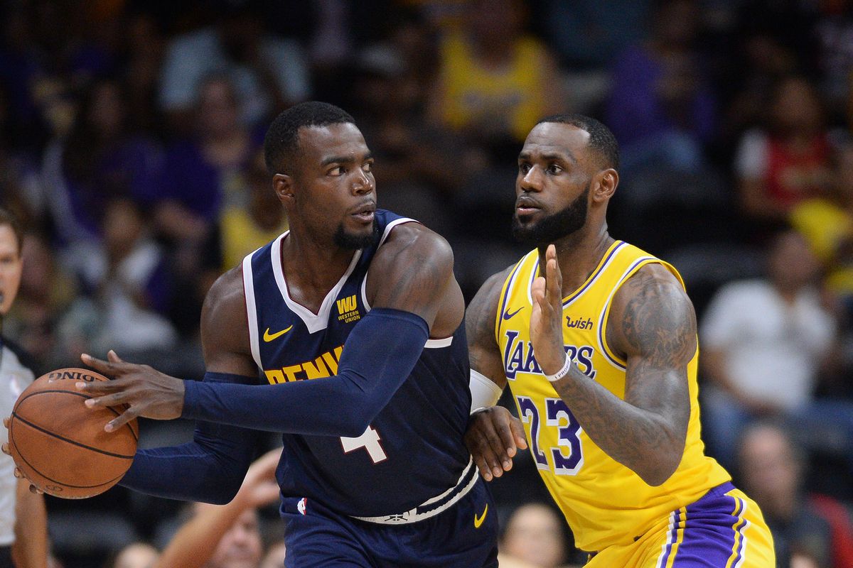 NBA: Preseason-Denver Nuggets at Los Angeles Lakers