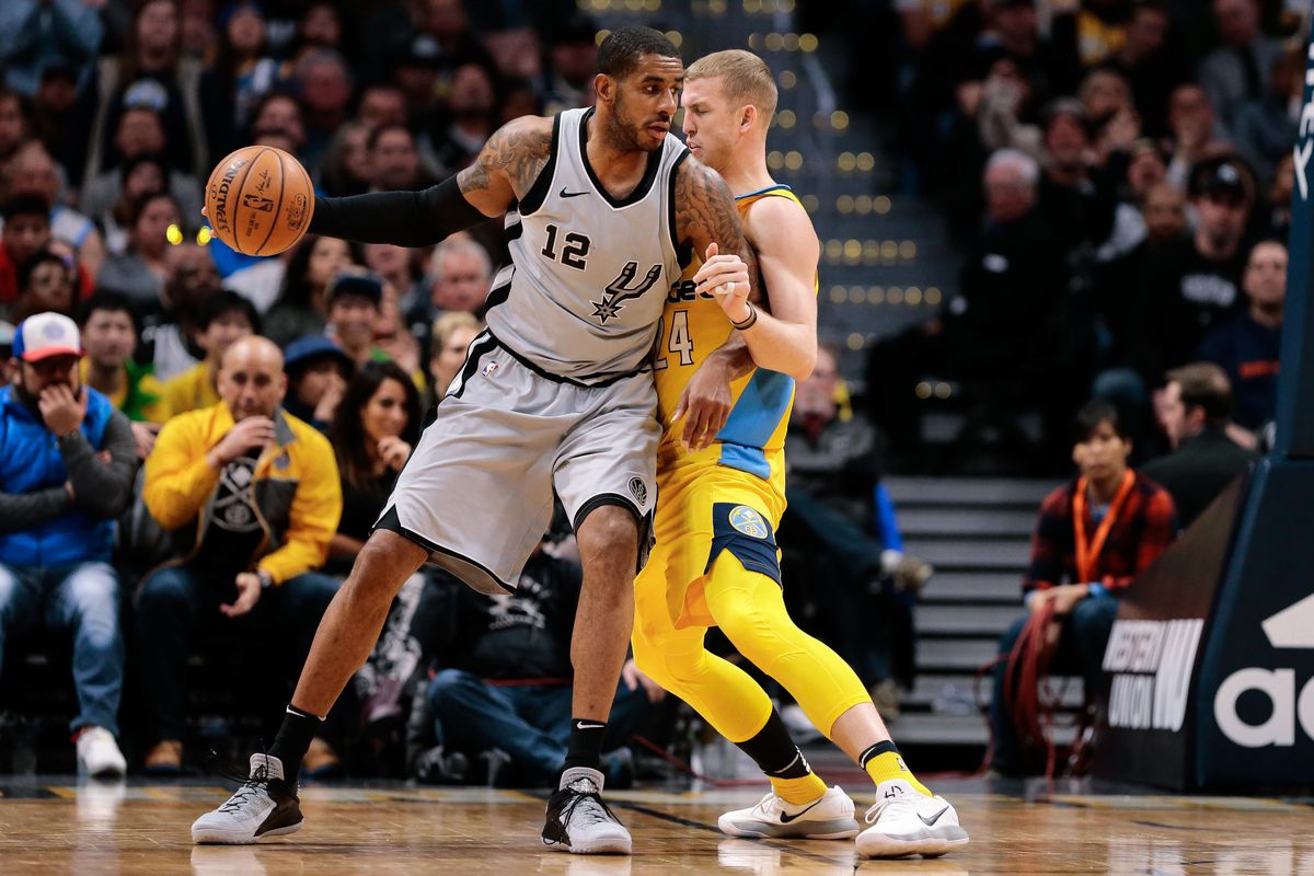 NBA: San Antonio Spurs at Denver Nuggets