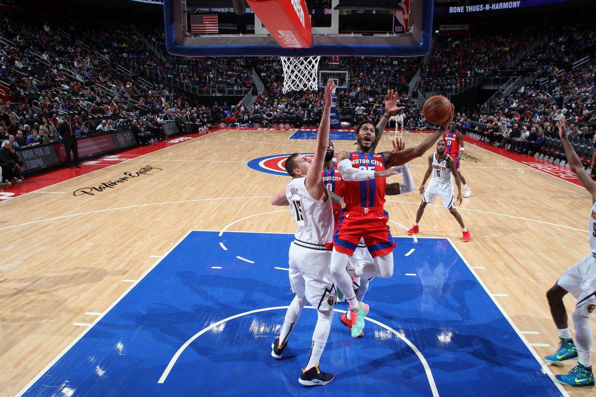 Denver Nuggets v Detroit Pistons