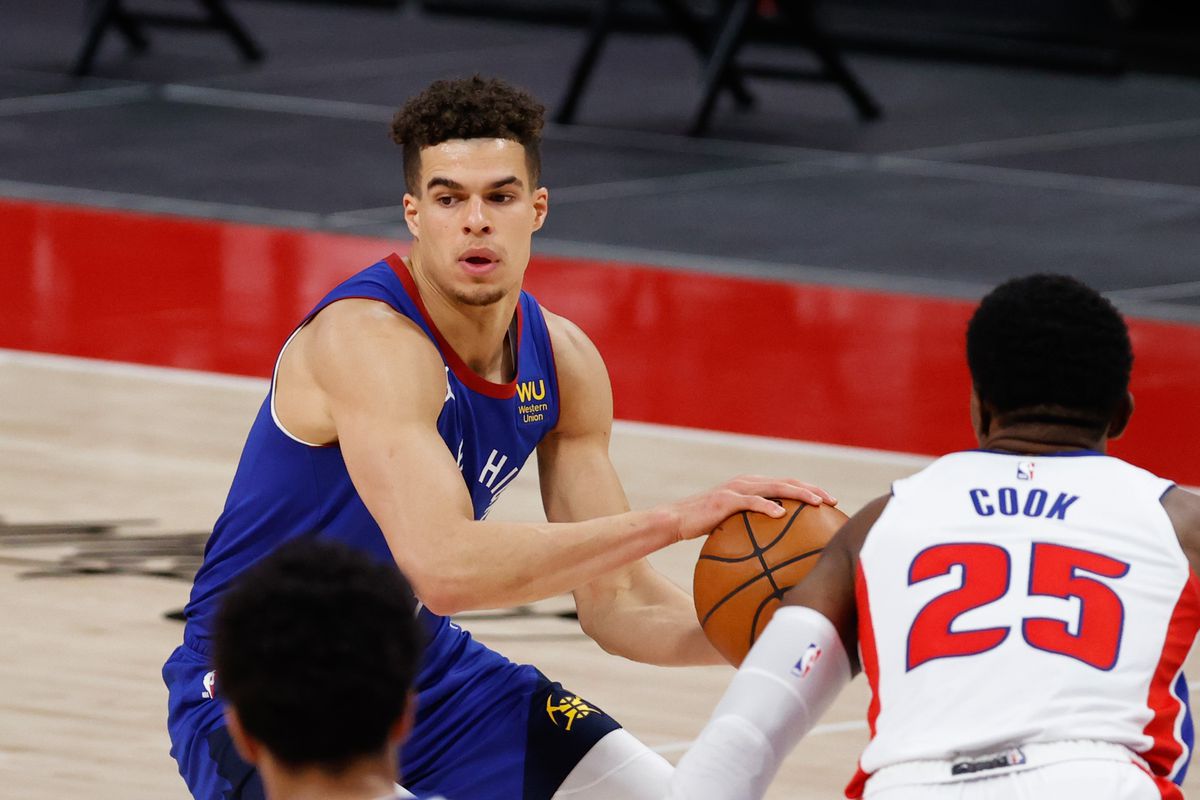 NBA: Denver Nuggets at Detroit Pistons