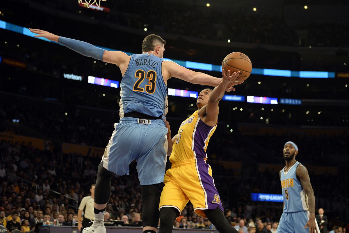 NBA: Preseason-Denver Nuggets at Los Angeles Lakers
