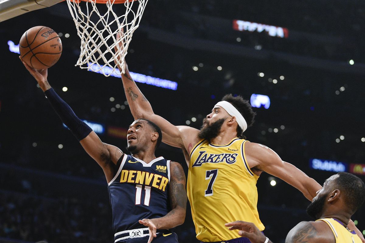NBA: Denver Nuggets at Los Angeles Lakers