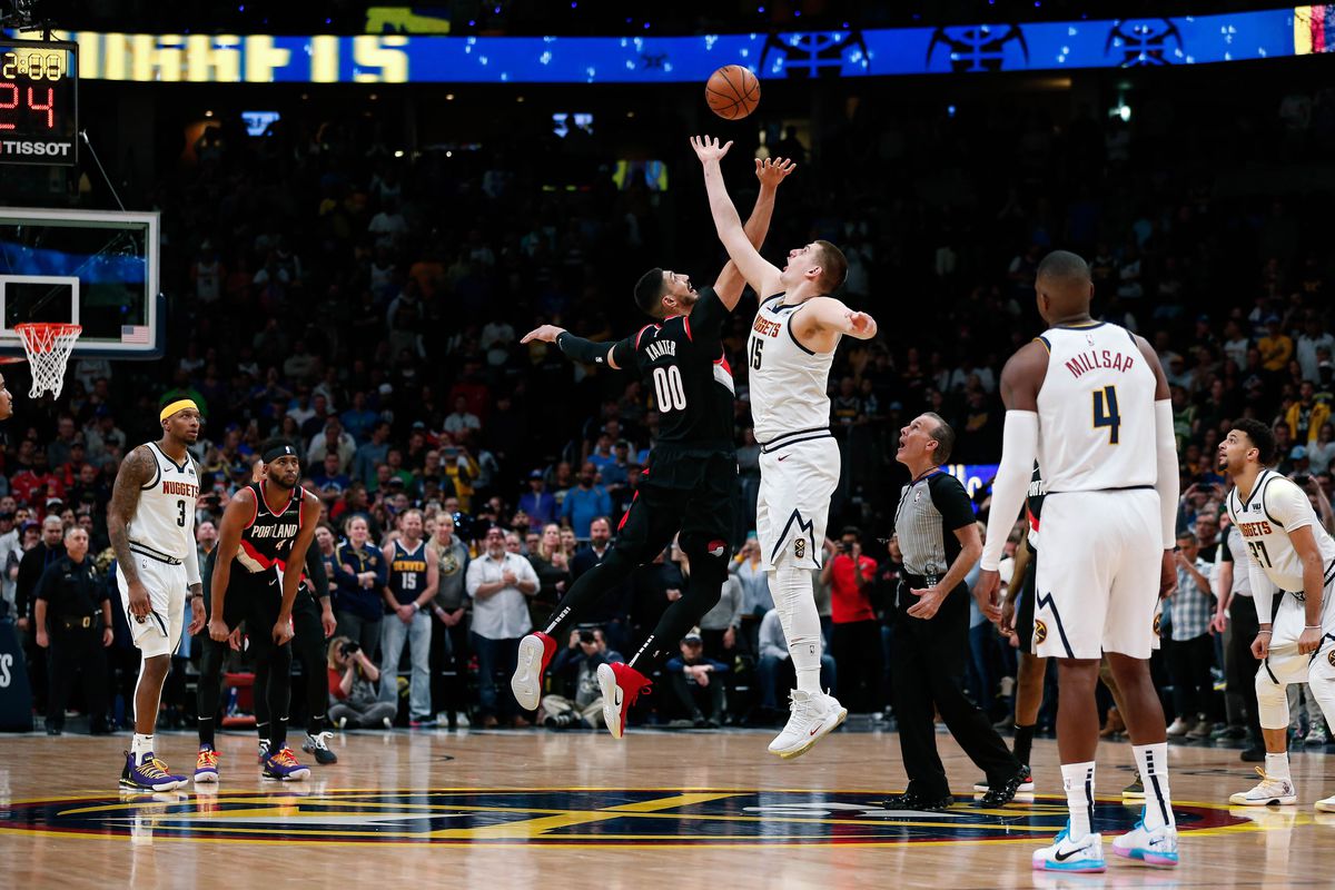NBA: Playoffs-Portland Trail Blazers at Denver Nuggets