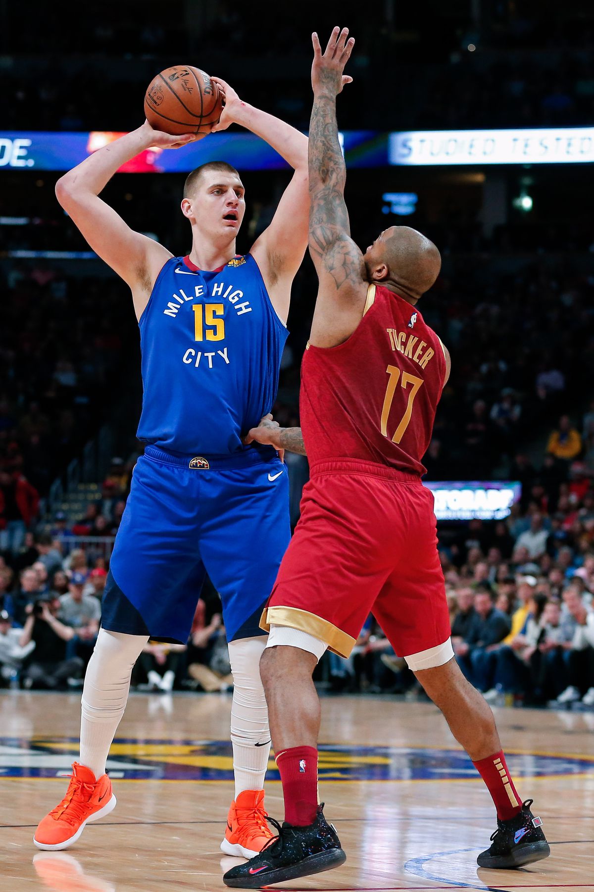 NBA: Houston Rockets at Denver Nuggets