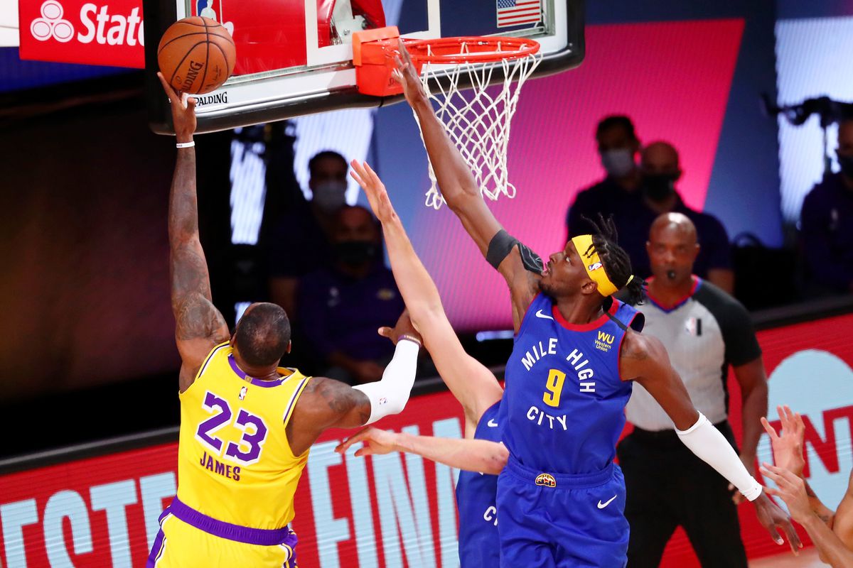 NBA: Playoffs-Denver Nuggets at Los Angeles Lakers