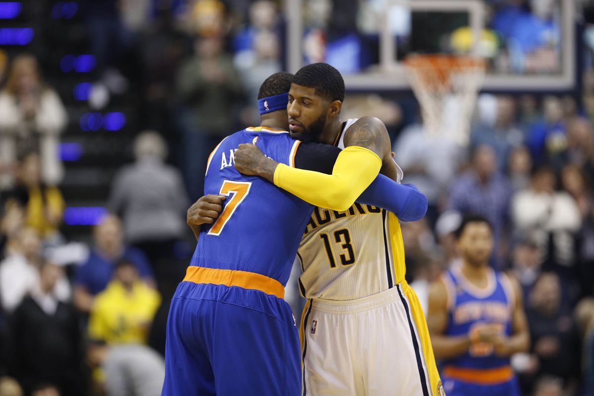 NBA: New York Knicks at Indiana Pacers
